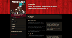 Desktop Screenshot of andydenton.org